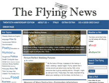Tablet Screenshot of flying-news.com